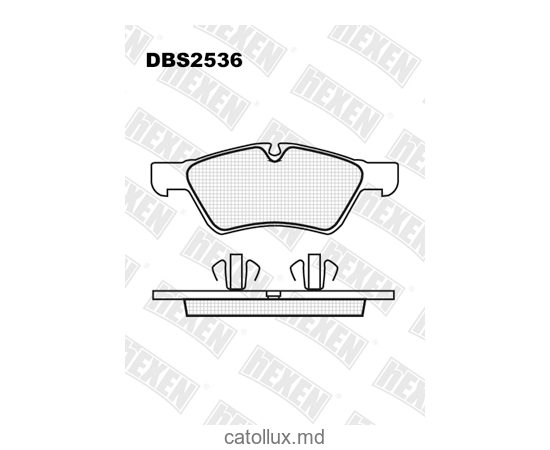 DBS2536 (SP 352) (T1519) * Mercedes GL-Class (X164), M-Class (W164), R-Class fata 