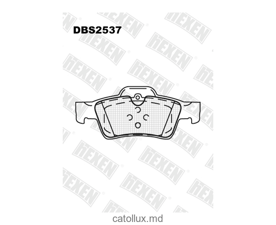 DBS2537 (SP 353) (T1455) * Mercedes GL-Class (X164), M-Class (W164), R-Class fata 
