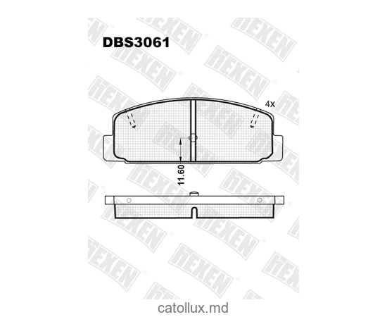 DBS3061 (SP 611) (T3052) * Mazda 5, Premacy, 6, 323(BJ),626(GF,GW) spate 