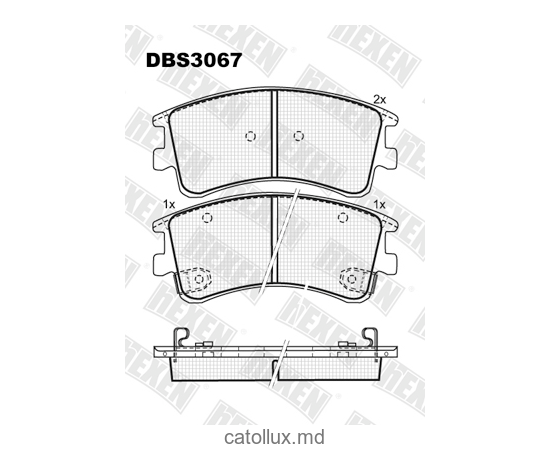 DBS3067 (SP 444) (T1429) * Mazda 6 -07 fata 
