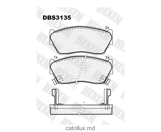 DBS3135 (SP 135) (T3004) * Nissan Sunny (N14)  fata 