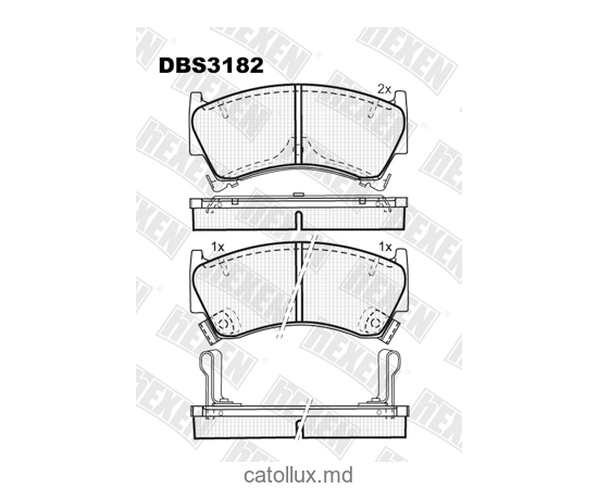 DBS3182 (T1289) * Nissan Almera I (N15) fata 