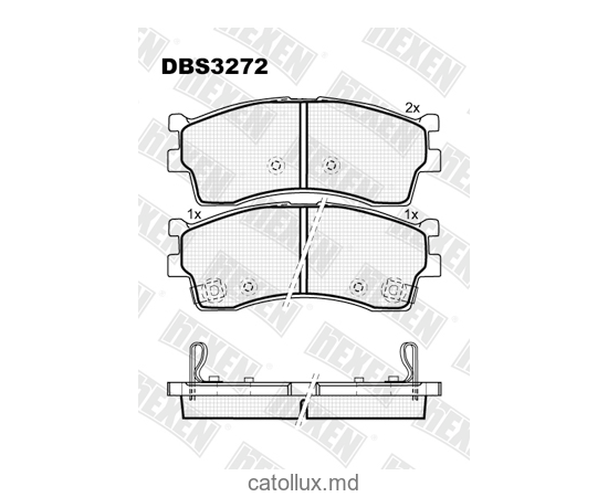 DBS3272 (SP 441) (T1335) * Kia Carens,Clarus,Rio,Sephia  fata 