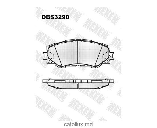 Тормозные колодки DBS3290 (SP 377) (T1580) * Toyota Auris,Corolla,RAV 4,Urban Cruiser  пер. 