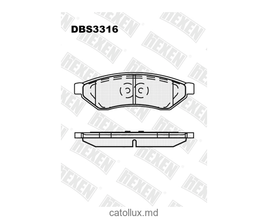DBS3316 (SP 645) (T1484) * Chevrolet Epica,Evanda spate 