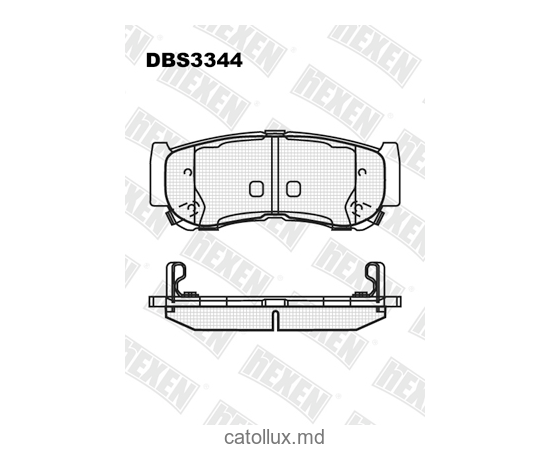 DBS3344 (T1672) * Hyundai Santa Fe (07-) spate 