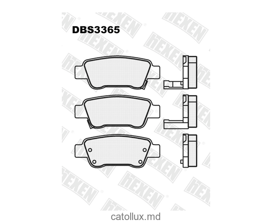 DBS3365 (T1729) * Honda CR-V III (07-) spate 