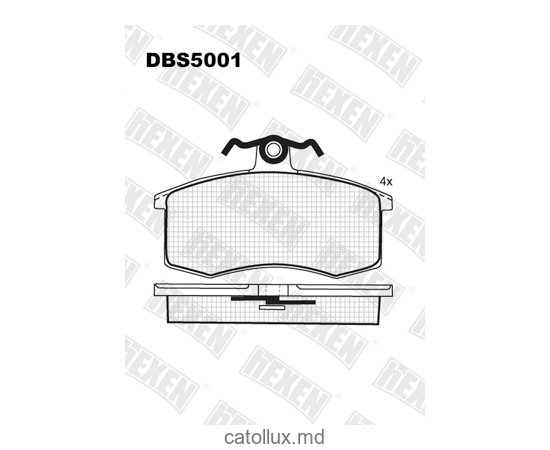 DBS5001 (SP 101)* Lada Samara 2108 - 2110 fata 