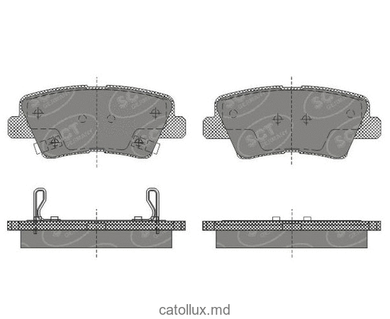 DBS (T1848) (SP 629 )* Hyundai  i40,Sonata / Kia Rio II,Soul spate 