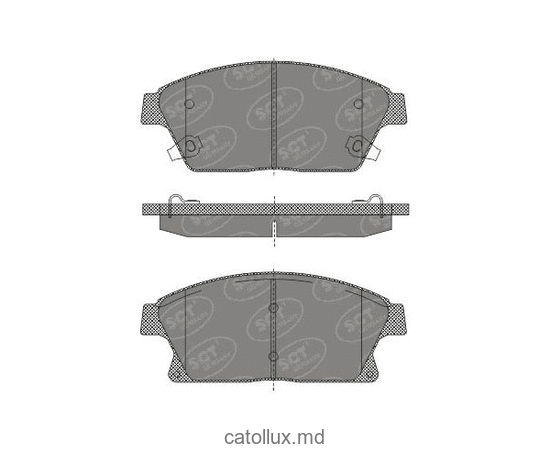 Тормозные колодки DBS (T1959) (SP 638)* Opel Astra J,  Zafira C,Chevrolet Orlando пер. 