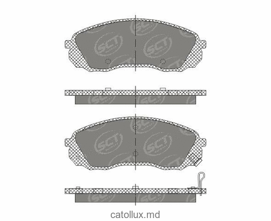 Тормозные колодки DBS (SP 697) (FDB4113) * Hyundai H-1 Starex, H-200 2008- передние колодки/parti p/u frina 