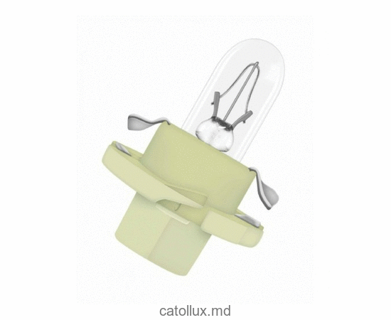Bec auto OSRAM 12V 2W BX8.4d pale green (2352MFX6) 