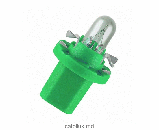 Bec auto OSRAM 12V 2W B8.5d lime green (2722MF) 