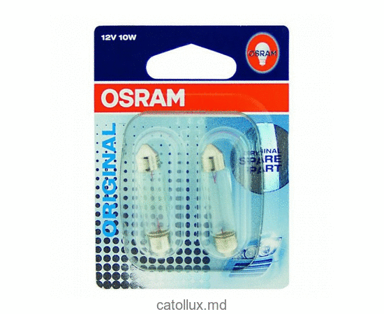 Bec auto OSRAM 12V C10W SV8.5-8 (6411-02B)  Bec auto OSRAM 12V C10W SV8.5-8 (6411-02B)