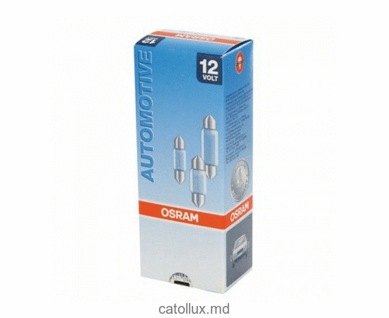 Автолампа OSRAM 12V C10W SV8.5-8 (6411)  Автолампа OSRAM 12V C10W SV8.5-8 (6411)