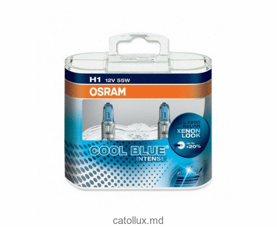 Автолампа OSRAM H1 Cool Blue Intense 4200K 12V 55W P14.5s (64150CBI BOX)  Автолампа OSRAM H1 Cool Blue Intense 4200K 12V 55W P14.5s (64150CBI BOX)