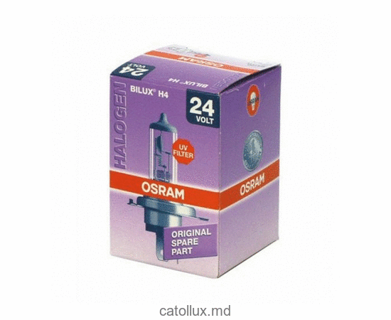 Bec auto OSRAM H4 24V 75/70W P43t (64196)  Bec auto OSRAM H4 24V 75/70W P43t (64196)