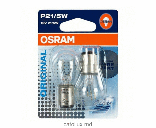 Автолампа OSRAM 12V P21/5W BAY15d (7528-02B) 