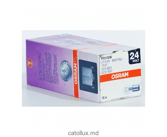 Bec auto OSRAM  24V P21/5W BAY15d (7537) 