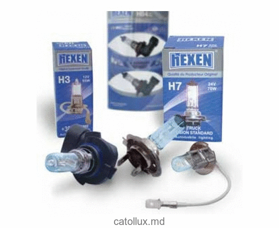 Автомобильная Лампочка Hexen H1 12V 55W P14,5s Super Blue+30% (2112SBB(BL2)) 