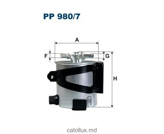 Filtru combustibil Filong Filter  FF 7006A (PP 980/7)-(HDF 581) 