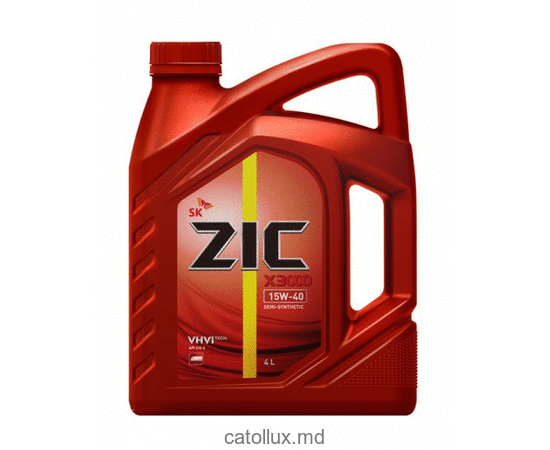 Корейское масло ZIC  X3000  15W-40  4l  Корейское масло ZIC  X3000  15W-40  4l