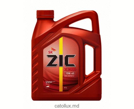 Ulei de motor ZIC  X3000  15W-40  6L  Ulei de motor ZIC  X3000  15W-40  6L