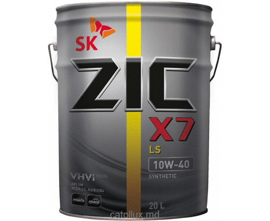 Ulei de motor ZIC  X7  LS  10W-40 20L 