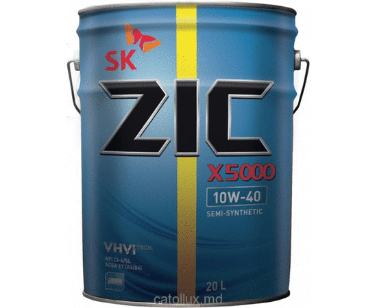 Корейское масло ZIC  X5000  10W-40  20L 
