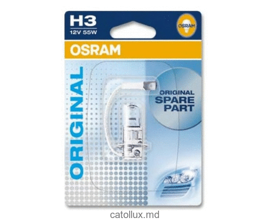 Bec auto OSRAM H3 12V 55W PK22s (64151-01B)  Bec auto OSRAM H3 12V 55W PK22s (64151-01B)