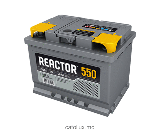 Аккумулятор автомобильный Аком Reactor 6 CT-55 VL Euro P+ 