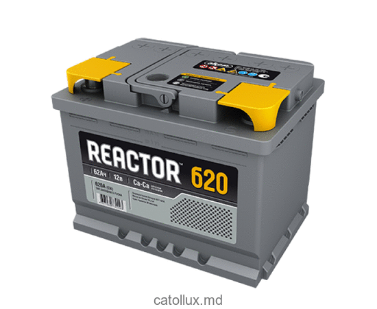 Аккумулятор автомобильный Аком Reactor  6 CT-62 VL  Euro P+ 