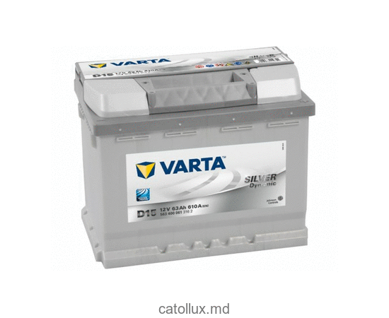 Baterie auto Vara Silver D15 63Ah  P+ 