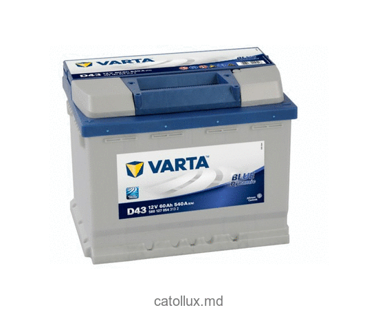 Аккумулятор автомобильный VARTA BLUE Dynamic D43 60Ah  L+ 