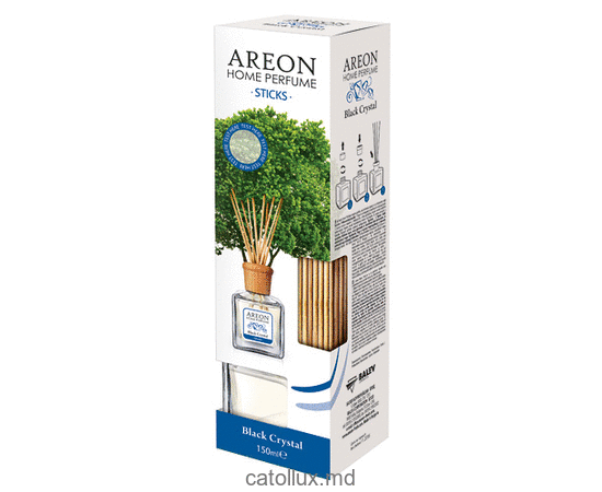 Aromatizator de aer Areon Home Parfume Sticks 150ml (Black Crystal) 