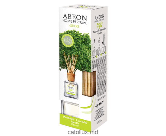 Aromatizator de aer Areon Home Parfume Sticks 150ml (Patchouli-Lavender-Vanilla) 