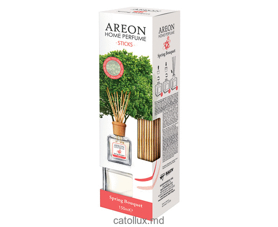 Aromatizator de aer Areon Home Parfume Sticks 150ml (Spring Bouguet)  Aromatizator de aer Areon Home Parfume Sticks 150ml (Spring Bouguet)