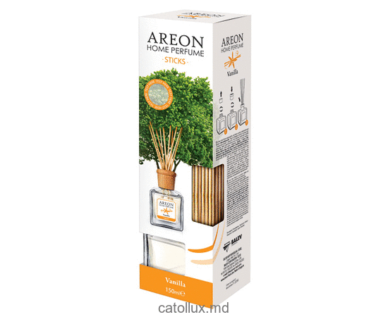 Aromatizator de aer Areon Home Parfume Sticks 150ml (Vanilla) 