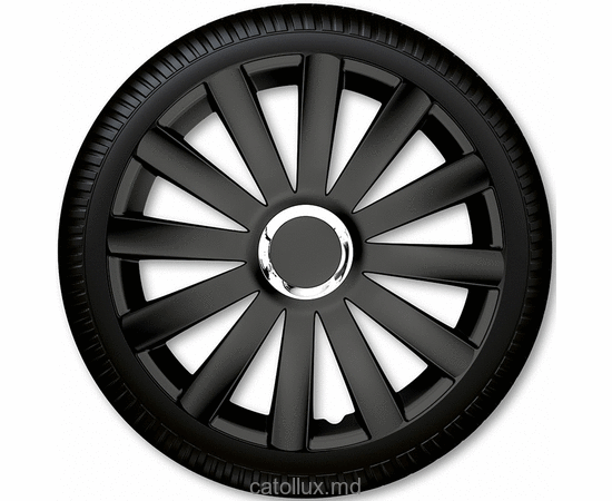 Колпаки для колес 15" Spyder Pro Black 