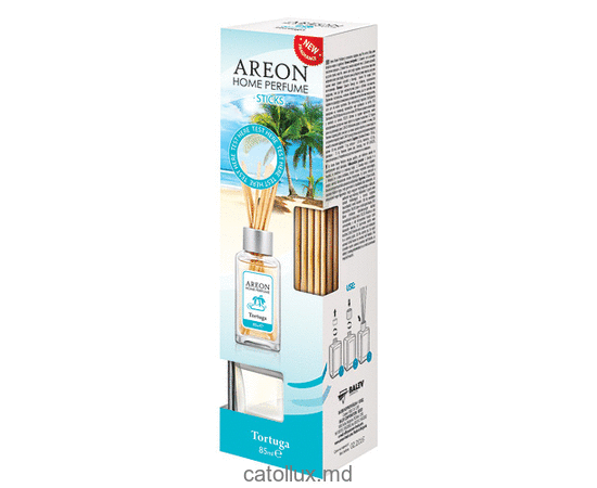 Aromatizator de aer Areon Home Parfume Sticks 85ml (Tortuga) 