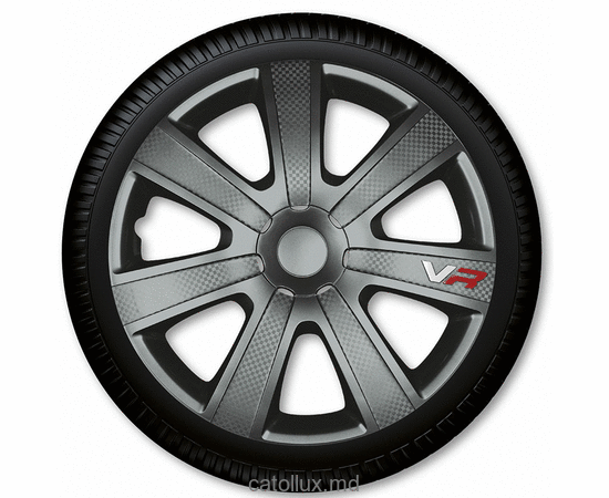 Колпаки для колес  16 VR Carbon Grey 