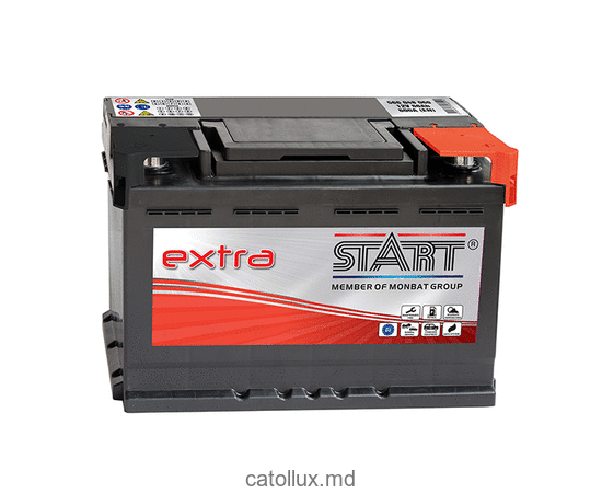 Аккумулятор Extra-Start  12V60Ah P+ (540A) 550.059.048  Аккумулятор Extra-Start  12V60Ah P+ (540A) 550.059.048