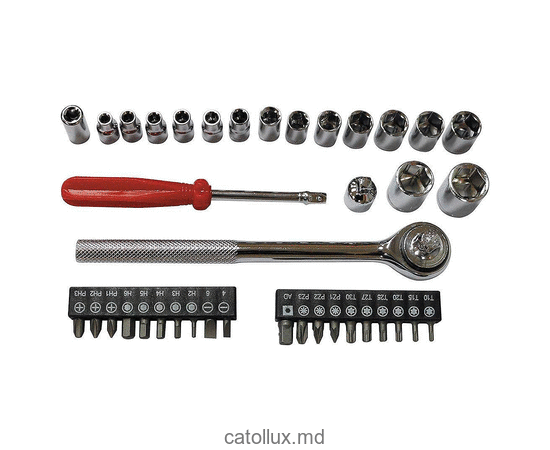 Набор головок и бит 39 предметов 1 4  dr.socket & bits set 